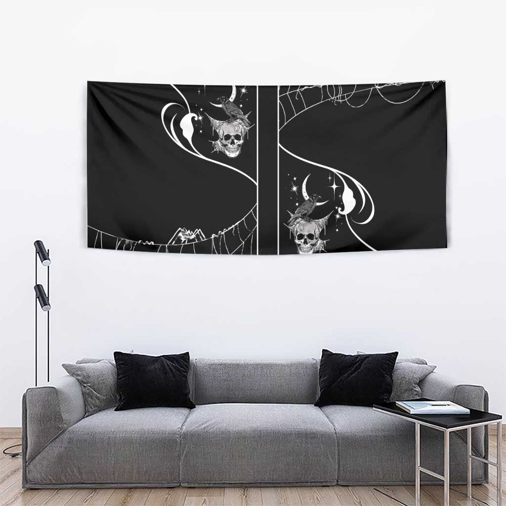 Skull Cowboy Tapestry Western Yoke Style - Wonder Print Shop