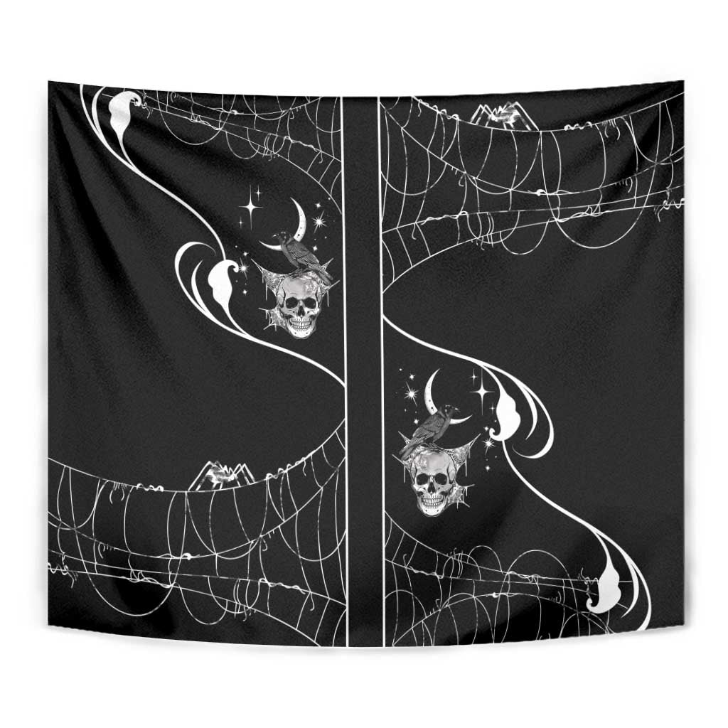 Skull Cowboy Tapestry Western Yoke Style - Wonder Print Shop