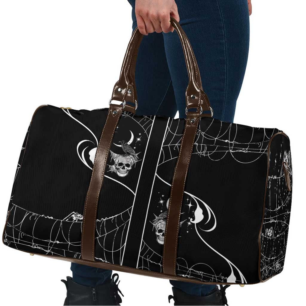 Skull Cowboy Travel Bag Western Yoke Style - Wonder Print Shop