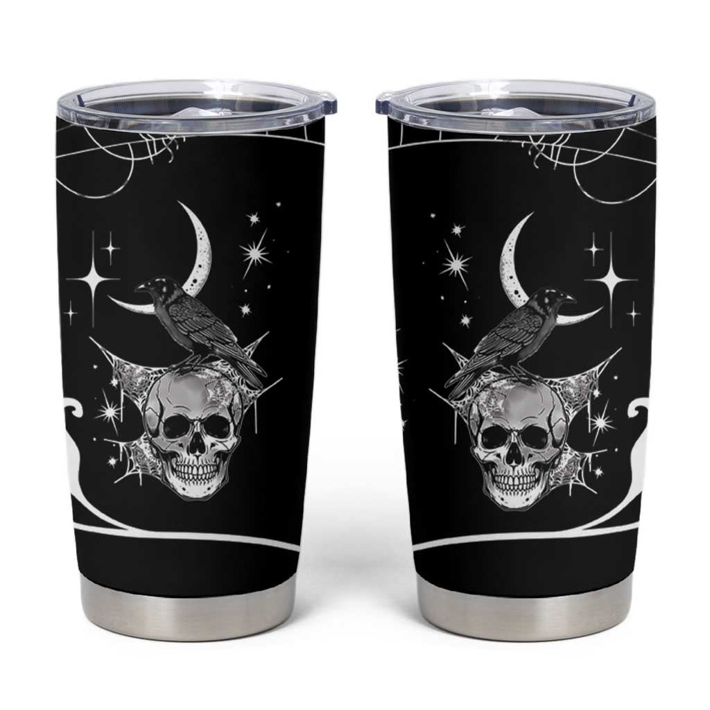 Skull Cowboy Tumbler Cup Western Yoke Style - Wonder Print Shop
