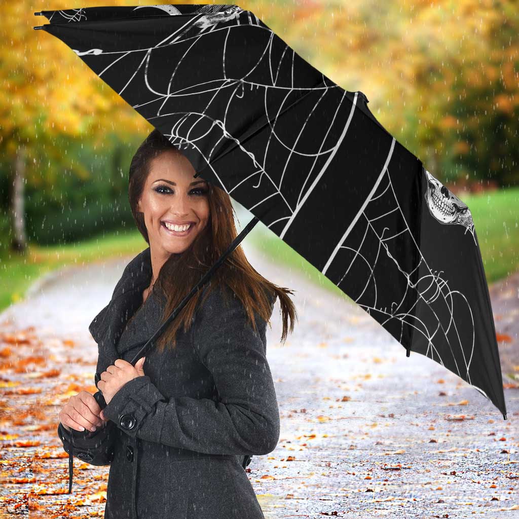 Skull Cowboy Umbrella Western Yoke Style - Wonder Print Shop