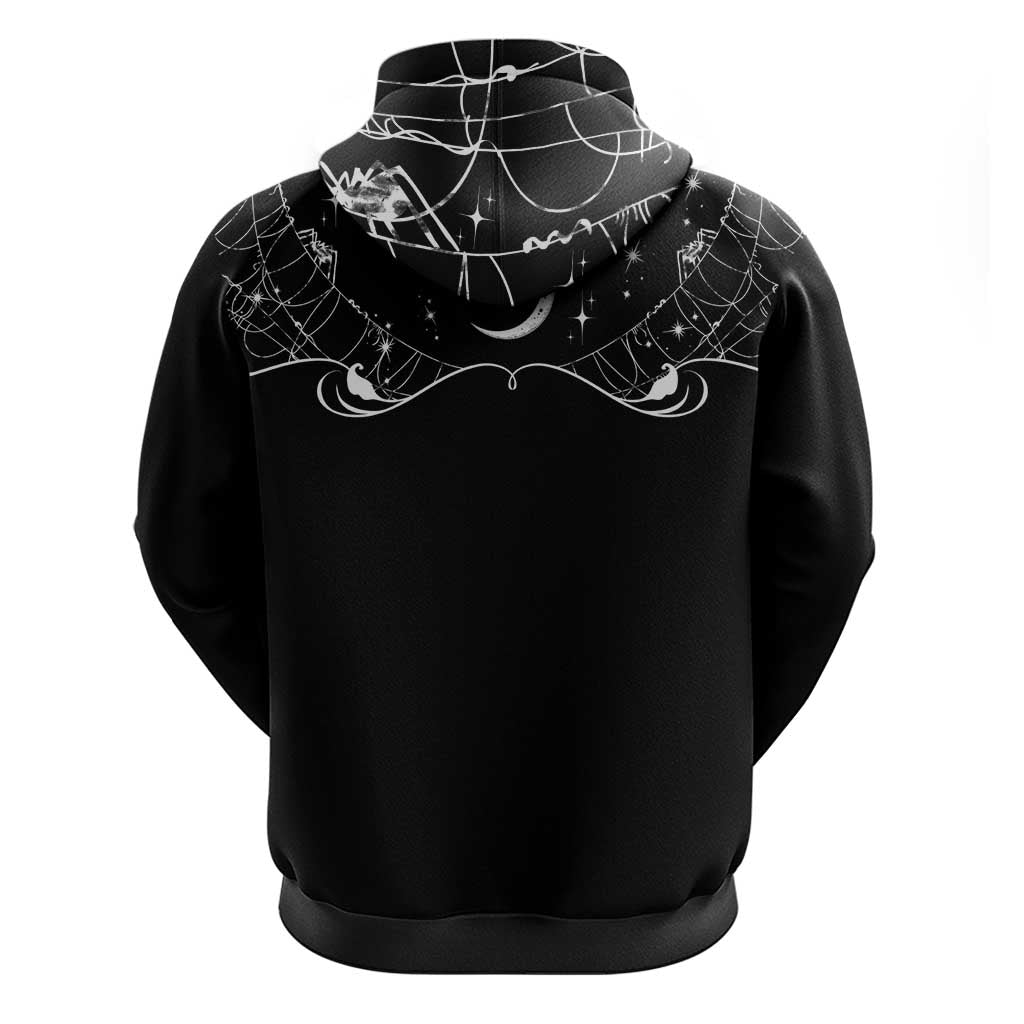 Skull Cowboy Zip Hoodie Western Yoke Style - Wonder Print Shop