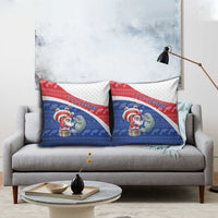 Cape Verde Christmas Pillow Cover Black Santa Clause With The Manatee - Wonder Print Shop