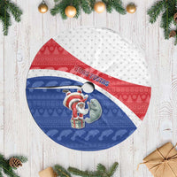 Cape Verde Christmas Tree Skirt The Santa Clause With The Manatee - Wonder Print Shop