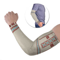 Lithuanian National Costume Arm Sleeves Traditional Folk Pattern - Wonder Print Shop