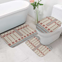 Lithuanian National Costume Bathroom Set Traditional Folk Pattern - Wonder Print Shop