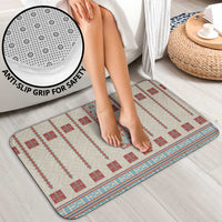 Lithuanian National Costume Bathroom Set Traditional Folk Pattern - Wonder Print Shop