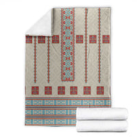 Lithuanian National Costume Blanket Traditional Folk Pattern - Wonder Print Shop