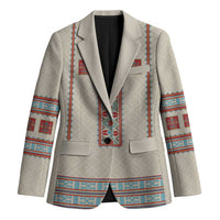 Lithuanian National Costume Blazer Traditional Folk Pattern - Wonder Print Shop