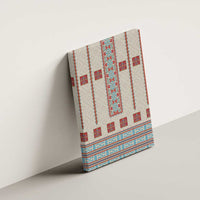 Lithuanian National Costume Canvas Wall Art Traditional Folk Pattern - Wonder Print Shop
