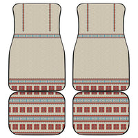 Lithuanian National Costume Car Mats Traditional Folk Pattern - Wonder Print Shop