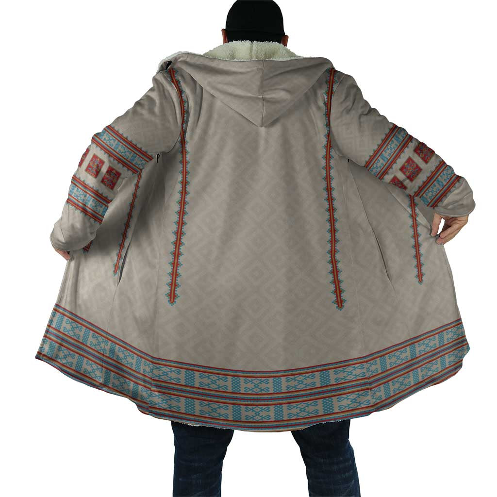 Lithuanian National Costume Cloak Traditional Folk Pattern - Wonder Print Shop