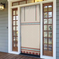 Lithuanian National Costume Door Cover Traditional Folk Pattern - Wonder Print Shop