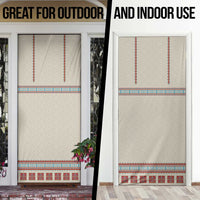 Lithuanian National Costume Door Cover Traditional Folk Pattern - Wonder Print Shop