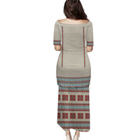 Lithuanian National Costume Family Matching Puletasi and Hawaiian Shirt Traditional Folk Pattern - Wonder Print Shop