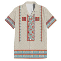Lithuanian National Costume Family Matching Summer Maxi Dress and Hawaiian Shirt Traditional Folk Pattern - Wonder Print Shop