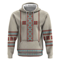 Lithuanian National Costume Hoodie Traditional Folk Pattern - Wonder Print Shop