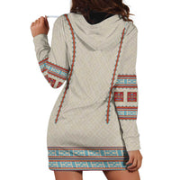 Lithuanian National Costume Hoodie Dress Traditional Folk Pattern - Wonder Print Shop