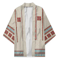 Lithuanian National Costume Kimono Traditional Folk Pattern - Wonder Print Shop