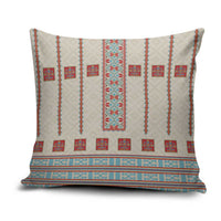 Lithuanian National Costume Pillow Cover Traditional Folk Pattern - Wonder Print Shop