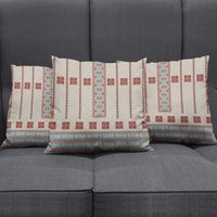 Lithuanian National Costume Pillow Cover Traditional Folk Pattern - Wonder Print Shop