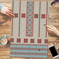 Lithuanian National Costume Puzzle Traditional Folk Pattern - Wonder Print Shop