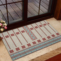Lithuanian National Costume Rubber Doormat Traditional Folk Pattern - Wonder Print Shop