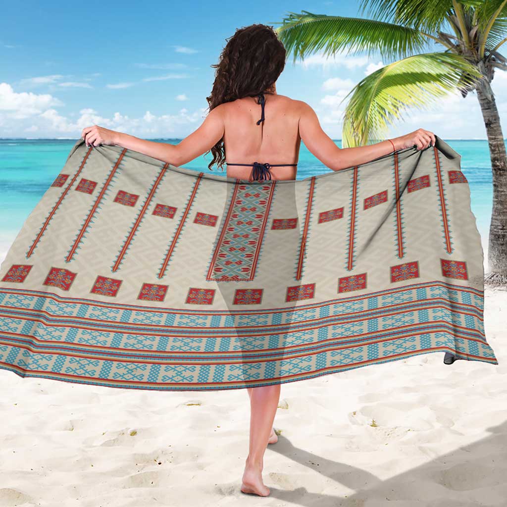 Lithuanian National Costume Sarong Traditional Folk Pattern - Wonder Print Shop