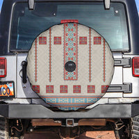 Lithuanian National Costume Spare Tire Cover Traditional Folk Pattern - Wonder Print Shop