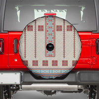 Lithuanian National Costume Spare Tire Cover Traditional Folk Pattern - Wonder Print Shop