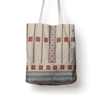 Lithuanian National Costume Tote Bag Traditional Folk Pattern - Wonder Print Shop