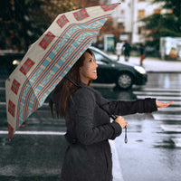 Lithuanian National Costume Umbrella Traditional Folk Pattern - Wonder Print Shop