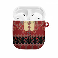 Portugal National Costume AirPods Case Barcelos Rooster Patterns - Wonder Print Shop