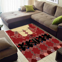 Portugal National Costume Area Rug Barcelos Rooster Patterns - Wonder Print Shop