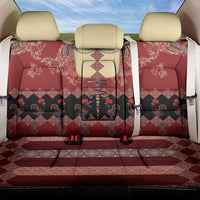 Portugal National Costume Back Car Seat Cover Barcelos Rooster Patterns - Wonder Print Shop