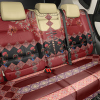 Portugal National Costume Back Car Seat Cover Barcelos Rooster Patterns - Wonder Print Shop
