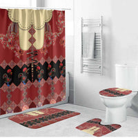 Portugal National Costume Bathroom Set Barcelos Rooster Patterns - Wonder Print Shop