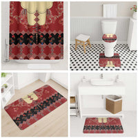 Portugal National Costume Bathroom Set Barcelos Rooster Patterns - Wonder Print Shop