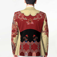 Portugal National Costume Blazer Barcelos Rooster Patterns - Wonder Print Shop