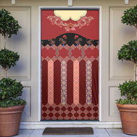 Portugal National Costume Door Cover Barcelos Rooster Patterns - Wonder Print Shop