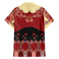 Portugal National Costume Family Matching Puletasi and Hawaiian Shirt Barcelos Rooster Patterns - Wonder Print Shop