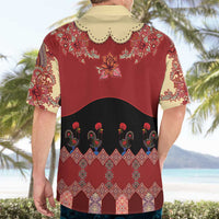 Portugal National Costume Hawaiian Shirt Barcelos Rooster Patterns - Wonder Print Shop
