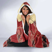Portugal National Costume Hooded Blanket Barcelos Rooster Patterns - Wonder Print Shop