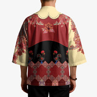 Portugal National Costume Kimono Barcelos Rooster Patterns - Wonder Print Shop