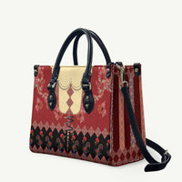 Portugal National Costume Leather Bag Barcelos Rooster Patterns - Wonder Print Shop
