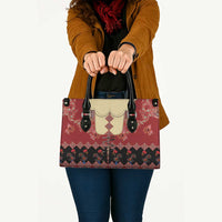 Portugal National Costume Leather Bag Barcelos Rooster Patterns - Wonder Print Shop