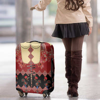 Portugal National Costume Luggage Cover Barcelos Rooster Patterns - Wonder Print Shop