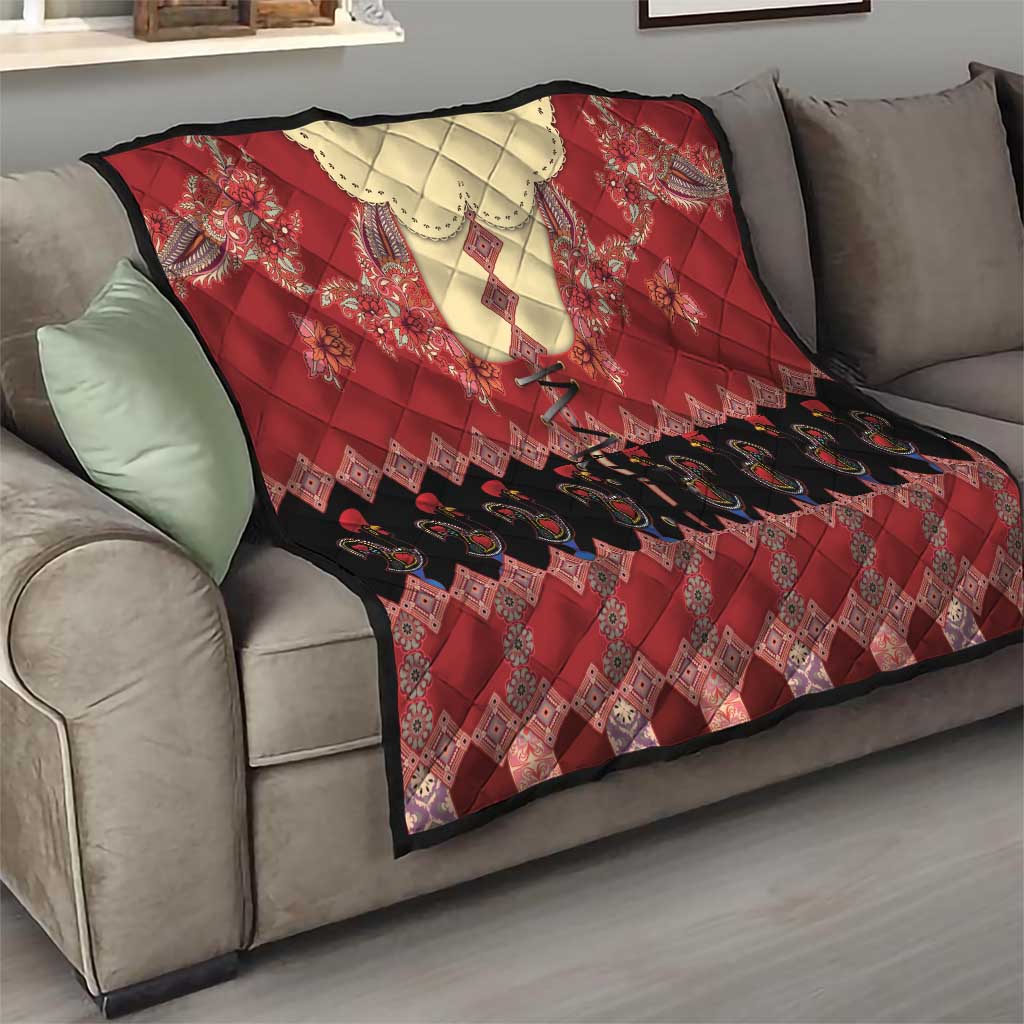 Portugal National Costume Quilt Barcelos Rooster Patterns - Wonder Print Shop