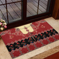 Portugal National Costume Rubber Doormat Barcelos Rooster Patterns - Wonder Print Shop