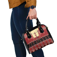 Portugal National Costume Shoulder Handbag Barcelos Rooster Patterns - Wonder Print Shop